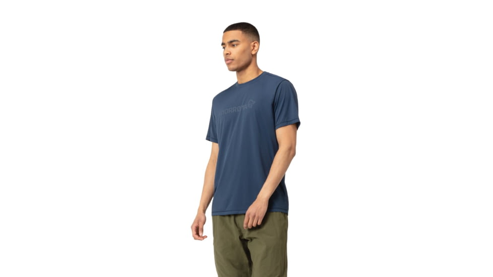 Norrona Norrna Tech T-Shirt - Mens, Indigo Night, Medium, 7042698426512