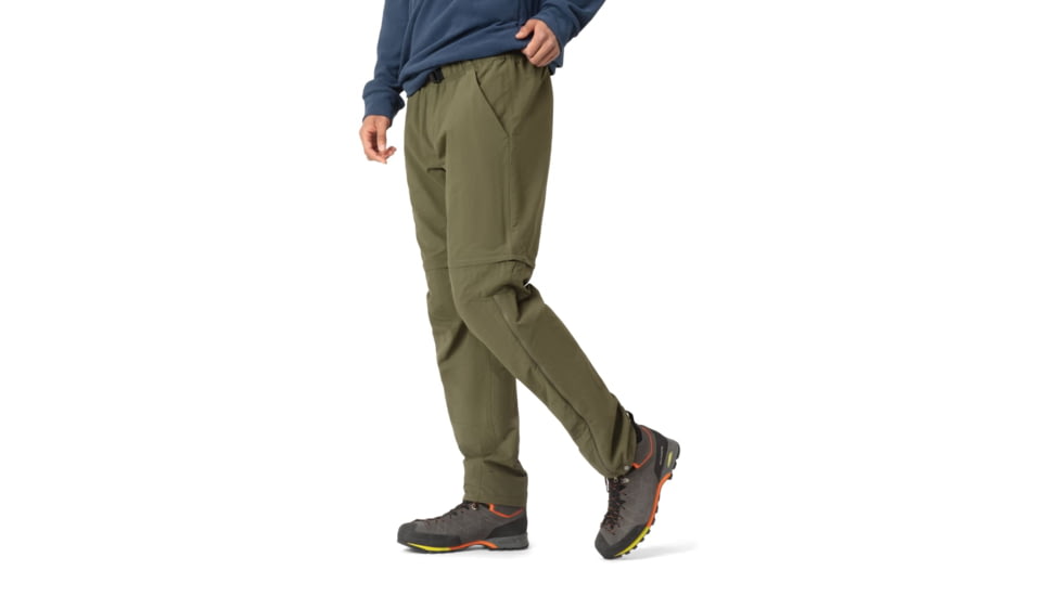 Norrona Norrna Zip-Off Pants - Mens, Olive Night, Large, 7042698427854