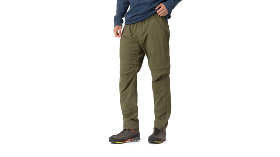 Norrona Norrna Zip-Off Pants - Mens, Olive Night, Large, 7042698427854