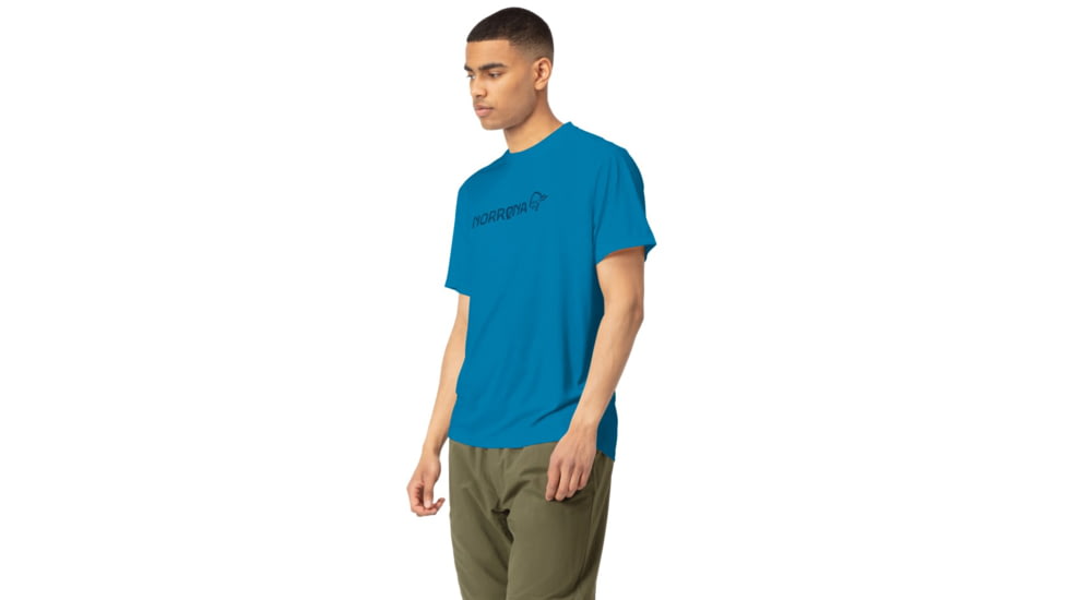 Norrona Norrona Tech T-Shirt - Mens, Hawaiian surf, Large, 7042698461834