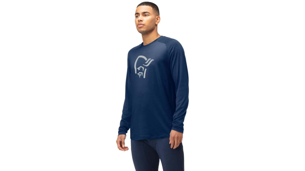 Norrona PureUll Norrona Long Sleeve - Mens, Indigo Night, 2XL, 5262-21 2295 XXL