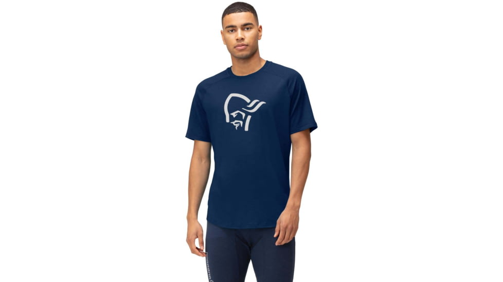 Norrona PureUll Norrona T-Shirt - Mens, Indigo Night, 2XL, 5261-21 2295 XXL