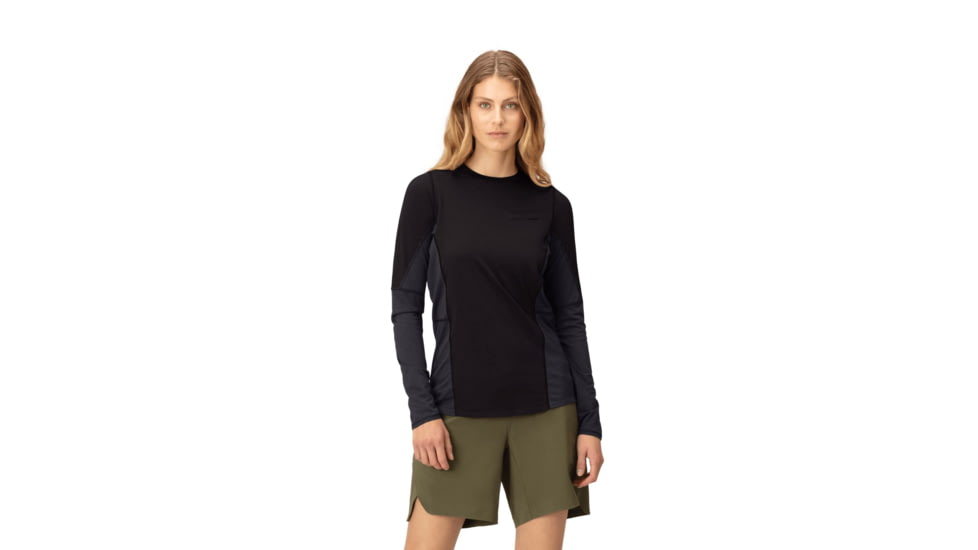 Norrona Senja Equaliser Lightweight Long Sleeve Shirt - Womens, Caviar, Medium, 5824-23-7718-M