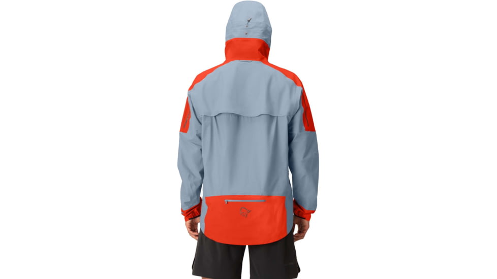 Norrona Senja Gore-Tex Active Jacket - Mens, Arednalin Red/Blue Fog, Large, 5803-23 5652 L