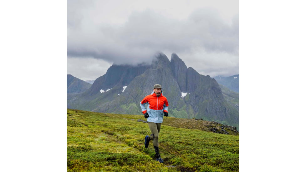 Norrona Senja Gore-Tex Active Jacket - Mens, Arednalin Red/Blue Fog, Large, 5803-23 5652 L