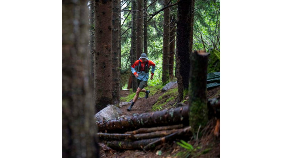 Norrona Senja Gore-Tex Active Jacket - Mens, Arednalin Red/Blue Fog, Large, 5803-23 5652 L