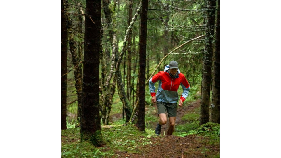 Norrona Senja Gore-Tex Active Jacket - Mens, Arednalin Red/Blue Fog, Large, 5803-23 5652 L