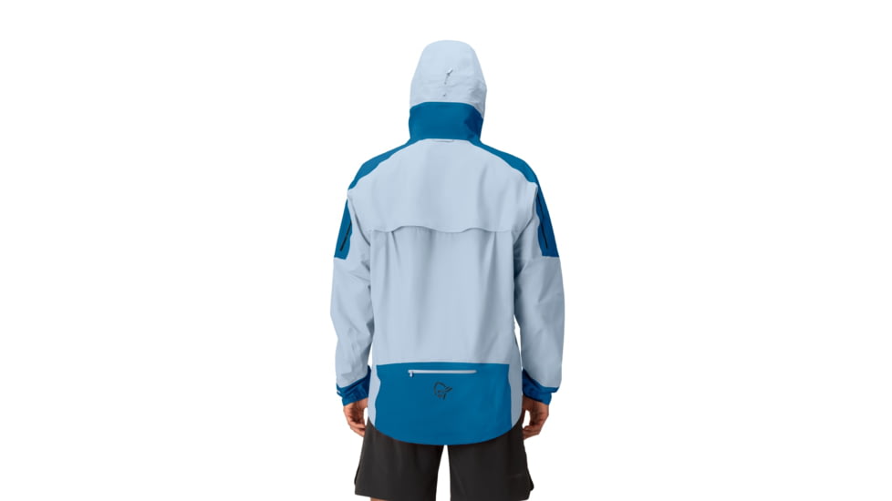 Norrona Senja Gore-Tex Active Jacket - Mens, Mykonos Blue/Blue Fog, Extra Large, 5803-23-6012-XL