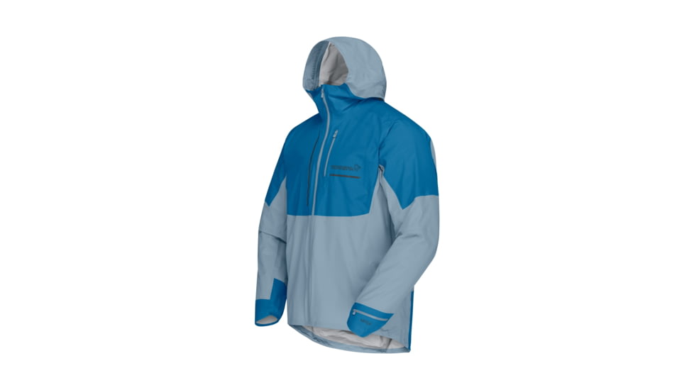 Norrona Senja Gore-Tex Active Jacket - Mens, Mykonos Blue/Blue Fog, Extra Large, 5803-23-6012-XL