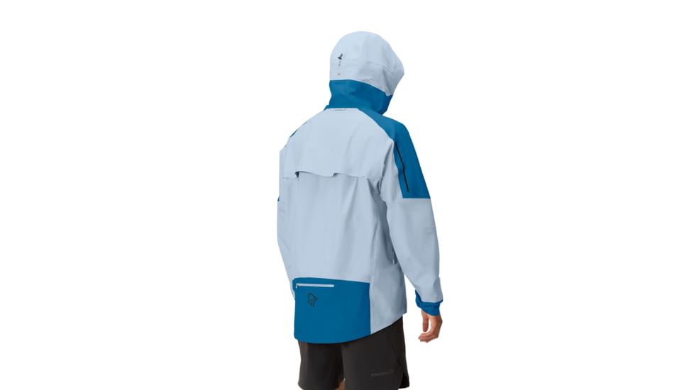 Norrona Senja Gore-Tex Active Jacket - Mens, Mykonos Blue/Blue Fog, Extra Large, 5803-23-6012-XL