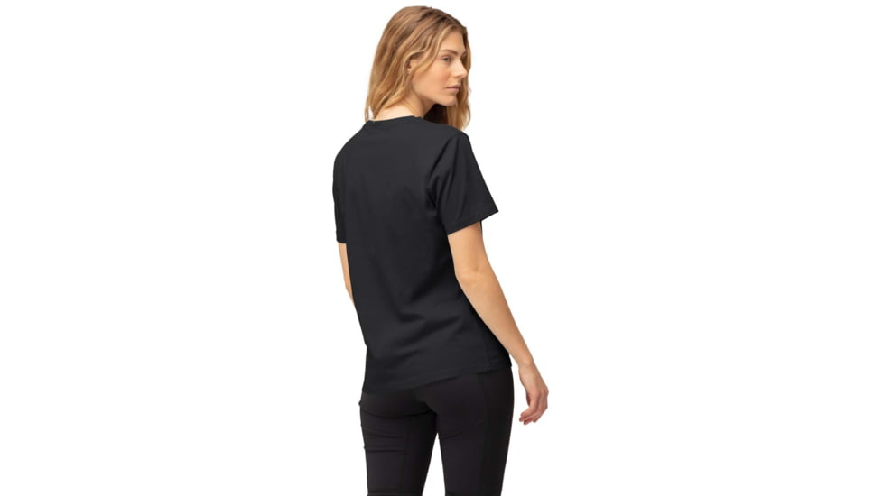 Norrona Shutter T-Shirt - Womens, Caviar Black, Large, 3409-22 7718 L