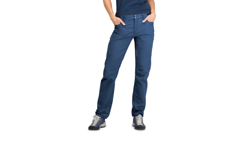Norrona Svalbard Light Cotton Pants - Womens, Indigo Night, Medium, 7042698358776