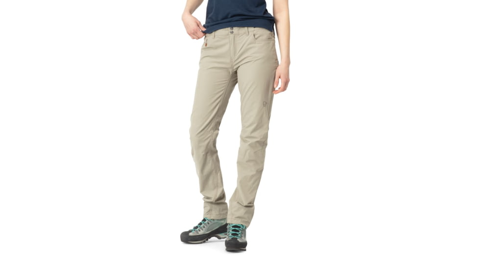 Norrona Svalbard Light Cotton Pants - Womens, Sandstone, Extra Small, 7042698358837