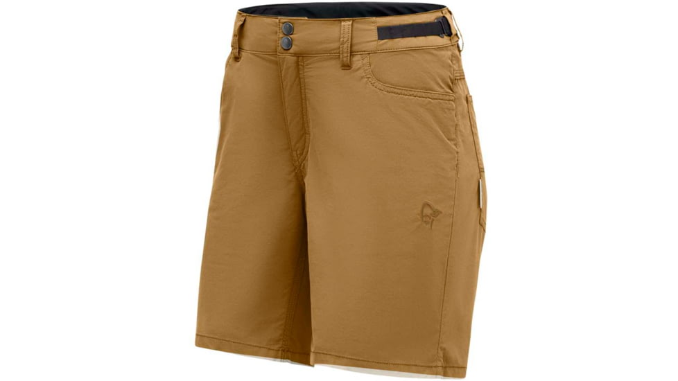 Norrona Svalbard Light Cotton Shorts - Womens, Camelflage, Extra Small, 2448-19 5625 XS
