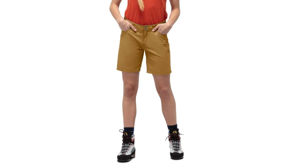 Norrona Svalbard Light Cotton Shorts - Womens, Camelflage, Extra Small, 2448-19 5625 XS
