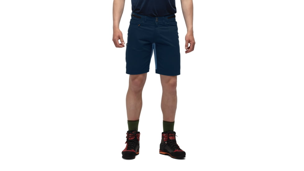 Norrona Svalbard Mid Cotton Shorts - Mens, Indigo Night, 2XL, 7042698428752