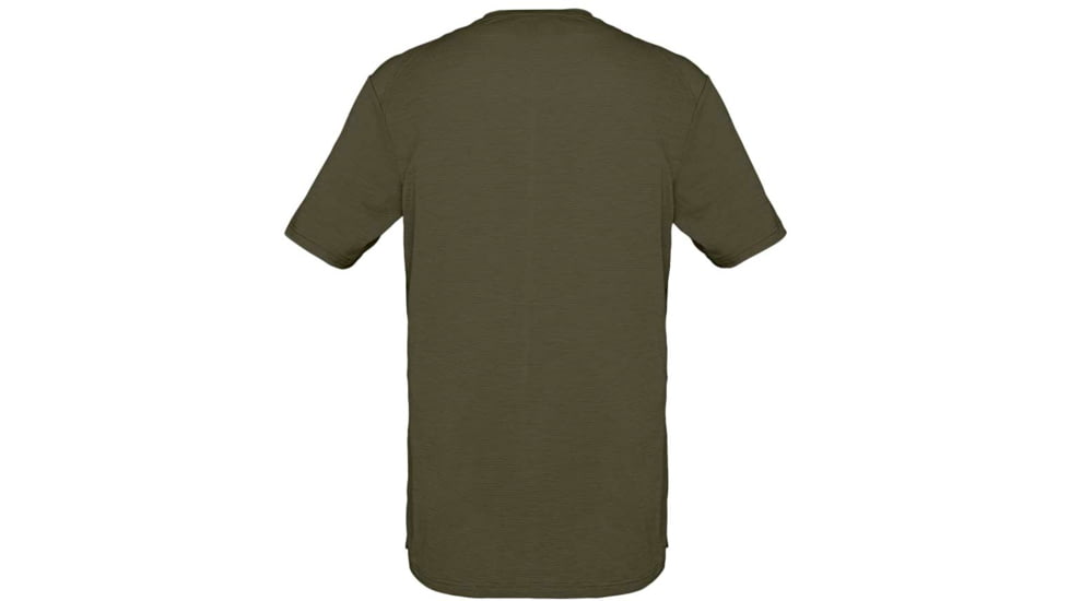 Norrona Svalbard Wool T-Shirt - Mens, Olive Night/Rosin, Extra Large, 2419-19 3319 XL