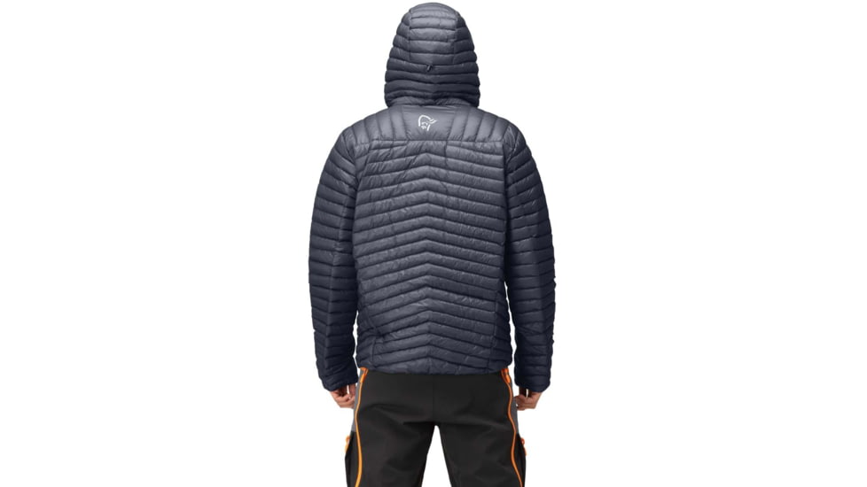 Norrona Trollveggen Superlight Down 850 Hooded Jacket - Mens, Cool Black, Large, 1619-22 7760 L