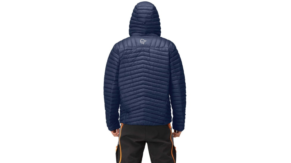 Norrona Trollveggen Superlight Down 850 Hooded Jacket - Mens, Indigo Night, Extra Large, 1619-22 2295 XL