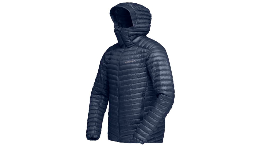 Norrona Trollveggen Superlight Down 850 Hooded Jacket - Mens, Indigo Night, Extra Large, 1619-22 2295 XL