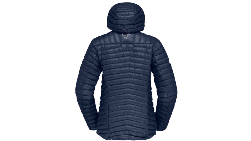 Norrona Trollveggen Superlight Down 850 Hooded Jacket - Womens, Indigo Night, Medium, 1621-22 2295 M