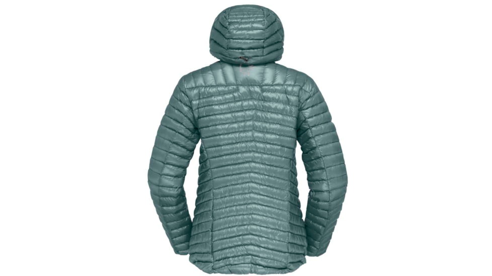 Norrona Trollveggen Superlight Down 850 Hooded Jacket - Womens, North Atlantic, Medium, 1621-22 6614 M