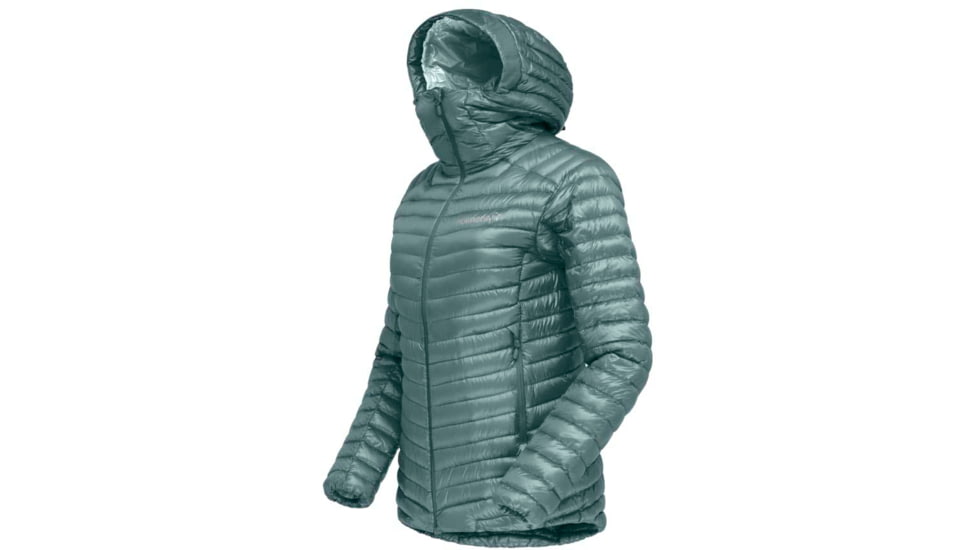 Norrona Trollveggen Superlight Down 850 Hooded Jacket - Womens, North Atlantic, Medium, 1621-22 6614 M
