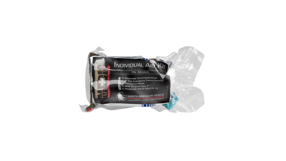 North American Rescue Individual Aid Kit, Medical Kit