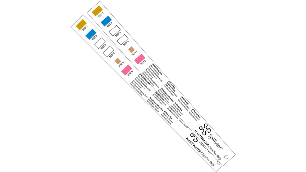 Nps Corporation Spilfyter Chemical Classifier Strips, Nps 570010