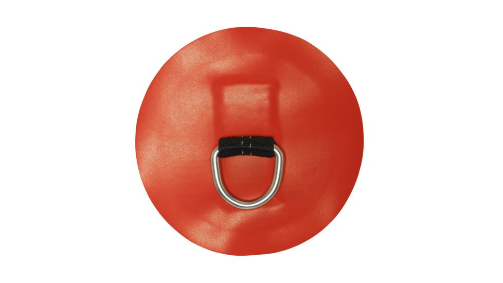 NRS 1in D-Ring Pennel Orca Patch, Red, 4.5in 37311.01.103