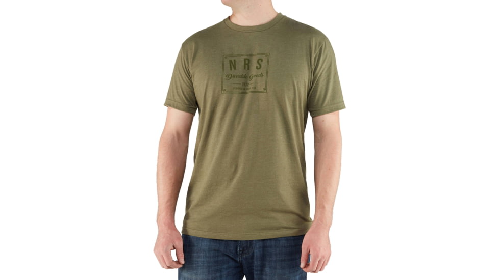 NRS Durable Goods T-Shirt - Men's, Military Green, 2XL, 12536.01.104