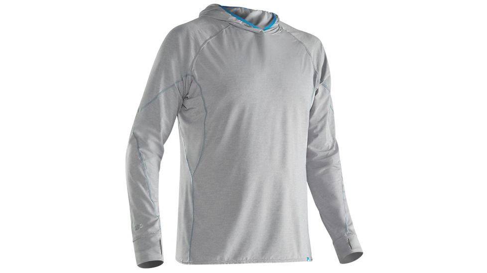NRS H2Core Silkweight Hoodie - Men's, Quarry, XXL 10139.03.104