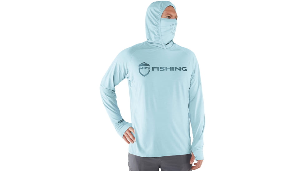NRS Varial Hoodie - Men's, Aquatic, Large, 10008.02.102