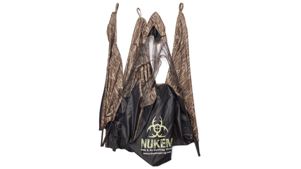 Nukem Grab and Go Hunting Blinds, Mossy Oak Bottomland, 860007069932