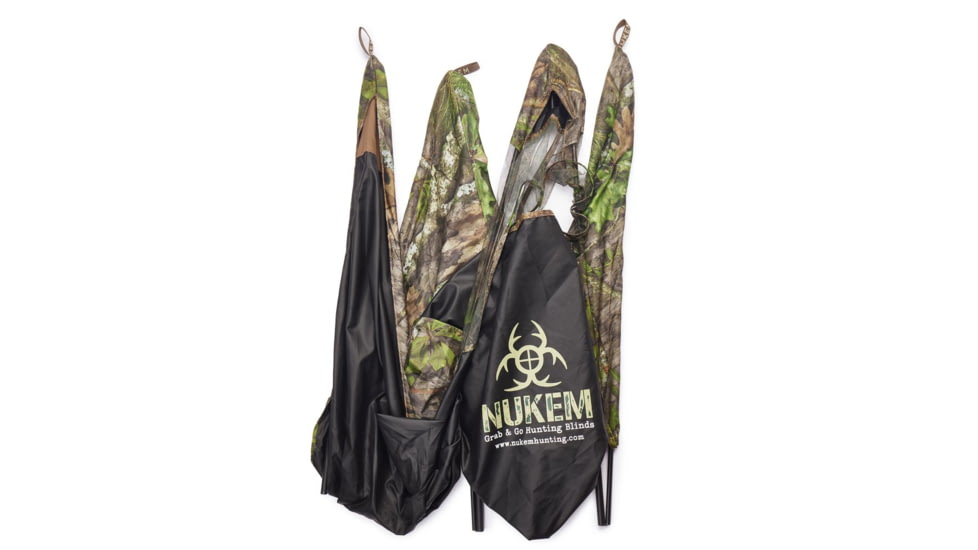 Nukem Grab and Go XL Hunting Blind, Mossy Oak Obsession, 860007069963