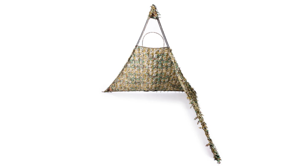 Nukem Grab &amp; Go Hunting Ground Blind, Green 3D Leafy Camo, Extra Large, NH23065267-0