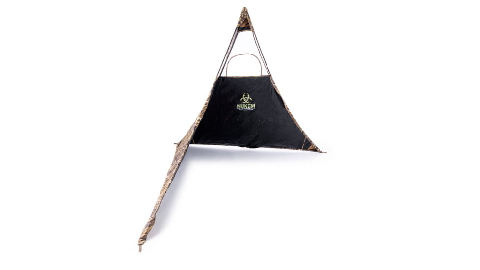Nukem Grab &amp; Go Hunting Ground Blind, Habitat Camo, Extra Large, NH23065265-0