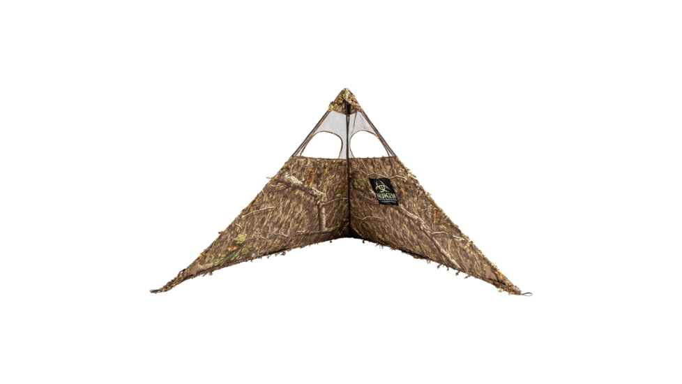 Nukem Grab &amp; Go Hunting Ground Blind, Mossy Oak Country Roots 3D Leafy, Extra Large, NK22034032-7