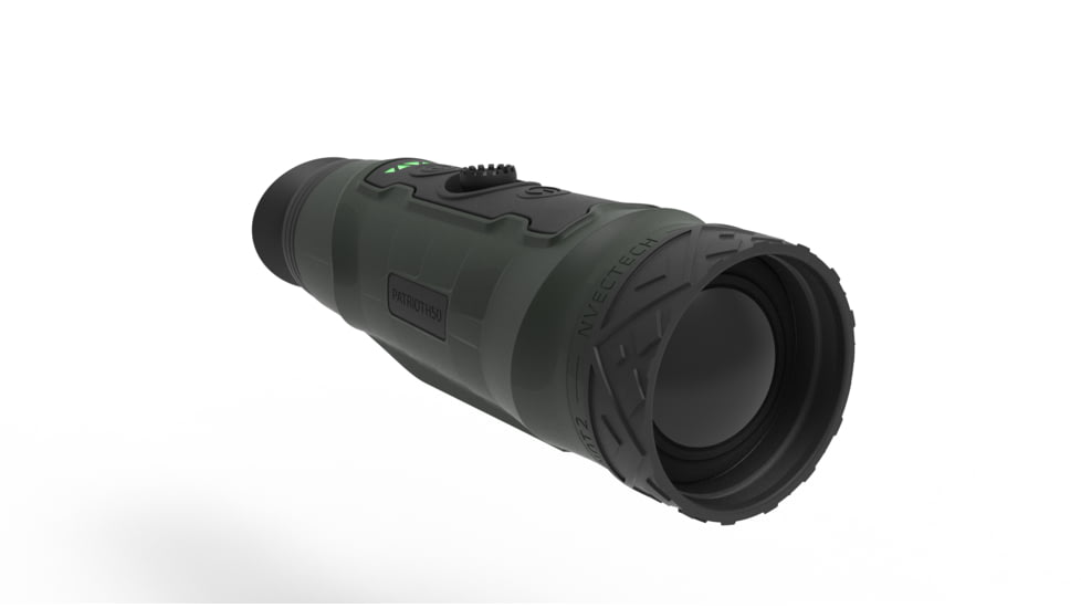 NVECTECH Patriot 2 H50 2.8x50mm Thermal Monocular, Dark Green/Black, Patriot 2 H50
