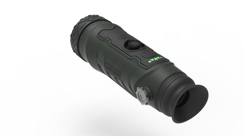 NVECTECH Patriot 2 H50 2.8x50mm Thermal Monocular, Dark Green/Black, Patriot 2 H50