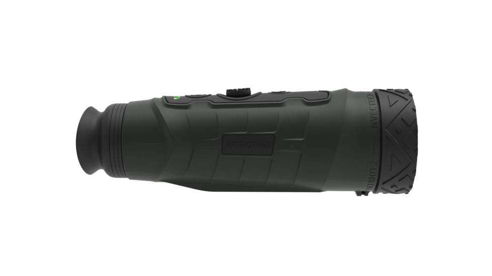 NVECTECH Patriot 2 H50 2.8x50mm Thermal Monocular, Dark Green/Black, Patriot 2 H50