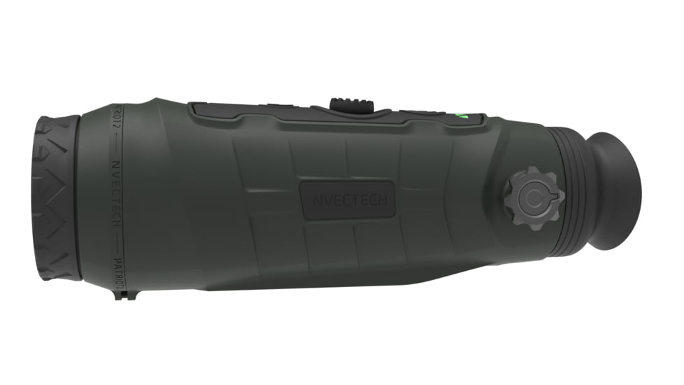 NVECTECH Patriot 2 L35 3.3x35m Thermal Monocular, Dark Green/Black, Patriot 2 L35
