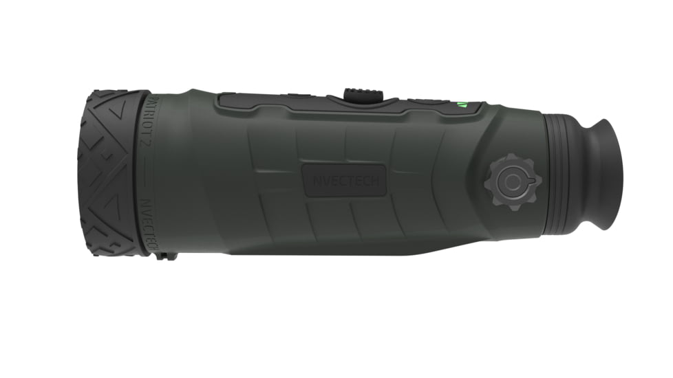 NVECTECH Patriot 2 L50 2.8x50mm Thermal Monocular, Dark Green/Black, Patriot 2 L50