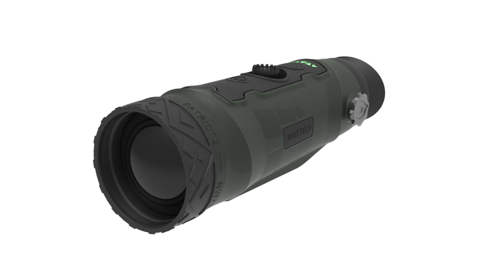 NVECTECH Patriot 2 L50 2.8x50mm Thermal Monocular, Dark Green/Black, Patriot 2 L50