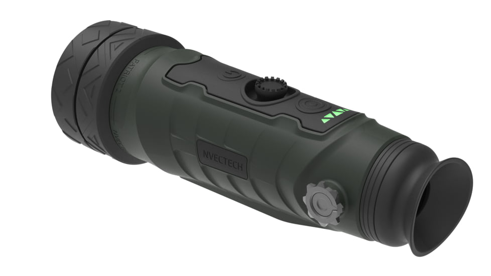 NVECTECH Patriot 2 Pro L50 2.4-4.8x25-50mm Thermal Monocular, Dark Green/Black, Patriot 2 pro L50