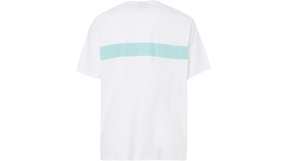 Oakley 249 Future Stripe Tee - Mens, White, Extra Small, 457530-100-XS