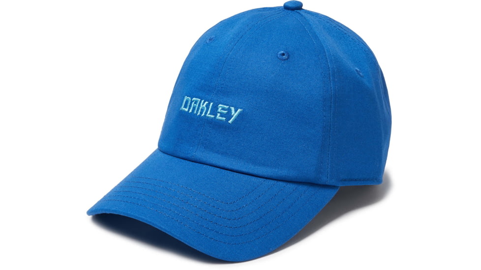 Oakley 6 Panel Japanese Logo Hat - Mens, Matrix Blue, Small/Medium, 912166-65L-S/M