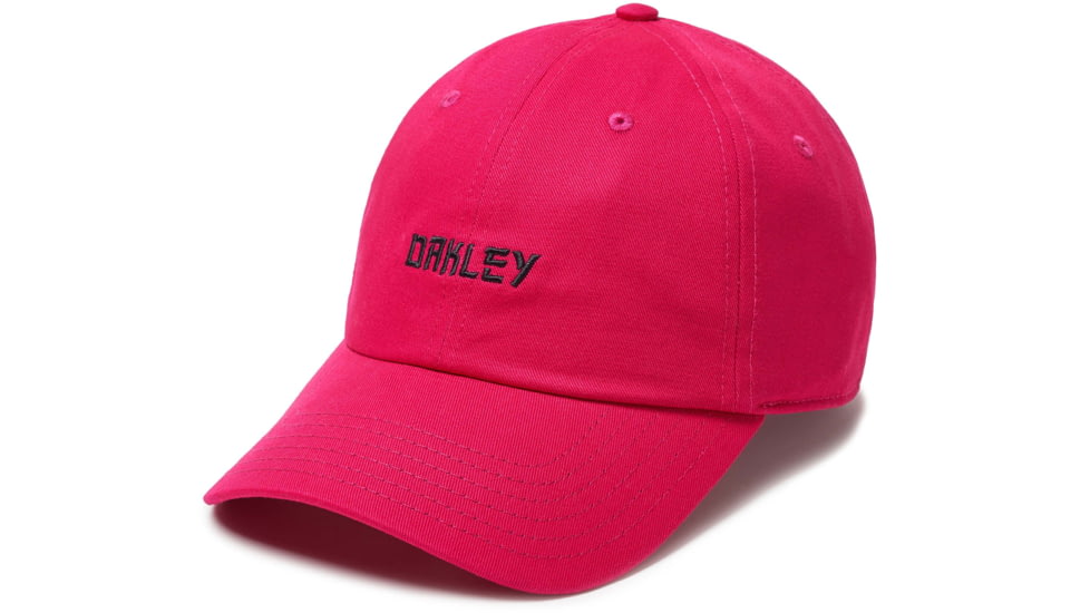 Oakley 6 Panel Japanese Logo Hat - Mens, Virtual Pink, Large/Extra Large, 912166-89D-L/XL