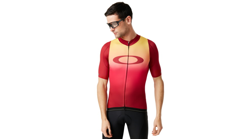 Oakley Aero Jersey Bottoms - Mens, Red Iridium, Small, 434359-4RI-S