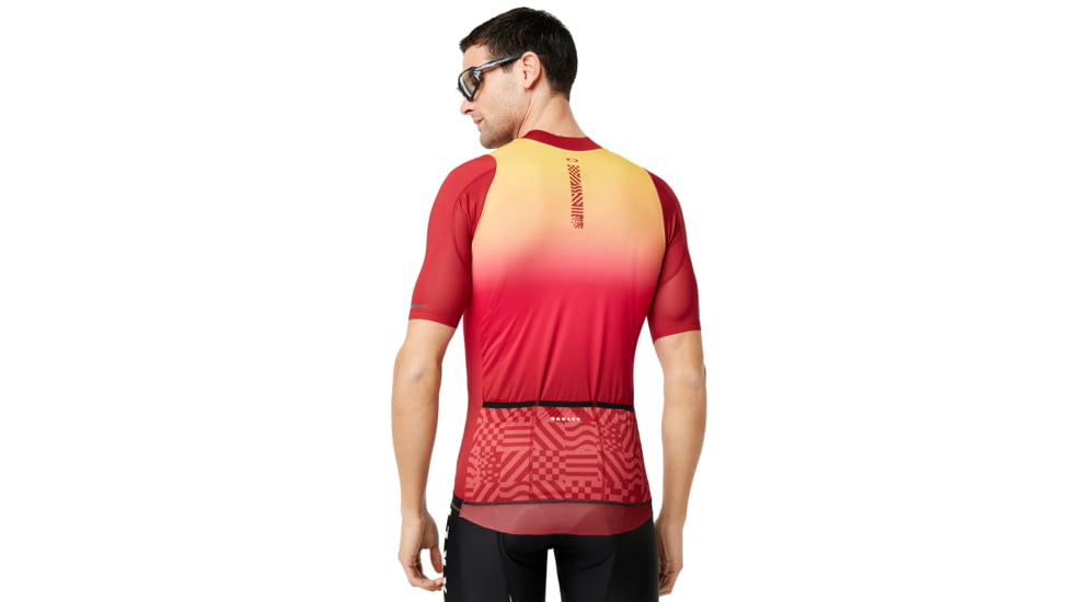 Oakley Aero Jersey Bottoms - Mens, Red Iridium, Small, 434359-4RI-S